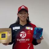 上野由岐子投手がスポコラアンバサダー契約を更新