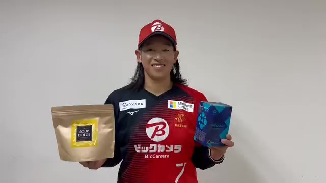 上野由岐子投手がスポコラアンバサダー契約を更新