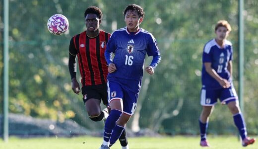 【U-22日本代表】嶋本悠大、スポコラとともにアジアの舞台に挑む