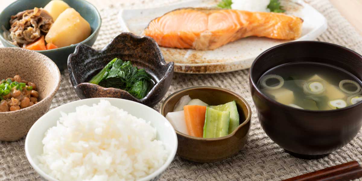 バランスのとれた食事