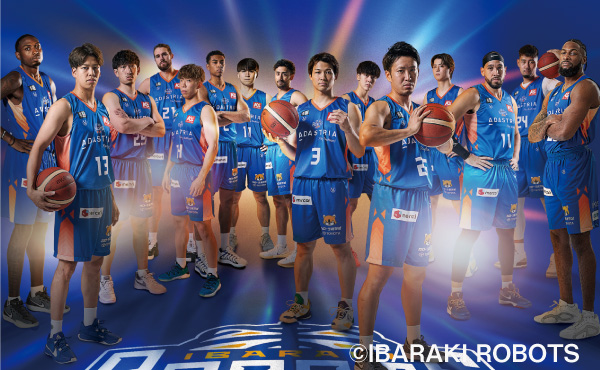 茨城ロボッツ　バスケットボールB2
